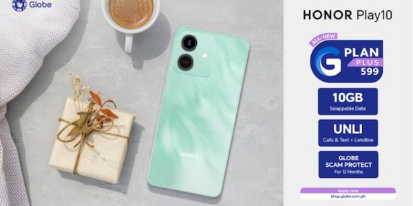Get HONOR Play 10 for as Low as PHP 700 via Globe Postpaid Plans