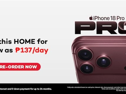 Pre-order and Own the Latest iPhone 18 Pro and iPhone 18 Pro Max For as Low as ₱137 per Day with Home Credit